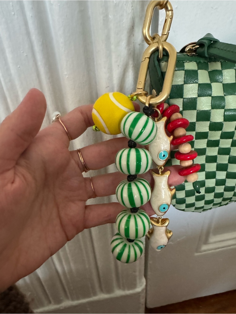 Le Match Fob Clare V. Bag Charm
